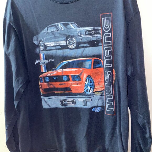MUSTANG GT LONG SLEEVE TEE SIZE L - Picture 1 of 4